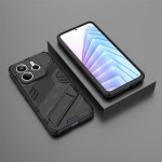 Хибриден гръб със стойка марка BIBERCAS за Xiaomi Redmi Note 14 5G - черен - 1