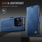 Кожен калъф страничен flip марка AUTSPACE за Xiaomi Redmi Note 14 5G – тъмно син - 2 Кожен калъф страничен flip марка AUTSPACE за Xiaomi Redmi Note 14 5G – тъмно син - 2