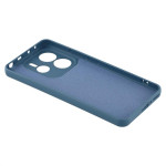 Силиконов гръб за Xiaomi Redmi Note 14 5G - тъмно син - 0