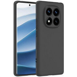 Силиконов гръб за Xiaomi Redmi Note 14 Pro 4G - черен