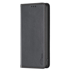 Кожен калъф тип портмоне марка BINFEN COLOR за Xiaomi Redmi Note 14 Pro 5G/14 Pro+ 5G - черен