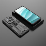 Хибриден гръб със стойка за Xiaomi Redmi Note 14 Pro+ 5G - черен - 1