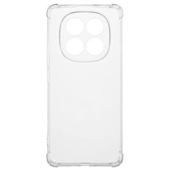 Силиконов гръб с подсилени ръбове за Xiaomi Redmi Note 14 Pro+ 5G - прозрачен