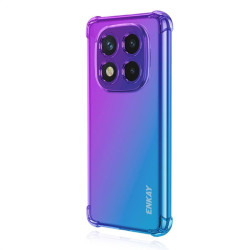 Силиконов гръб марка ENKAY за Xiaomi Redmi Note 14 Pro+ 5G - лилаво - син 