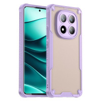 Силиконов гръб Rugged Armor за Xiaomi Redmi Note 14 Pro+ 5G - лилава рамка