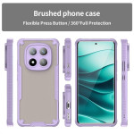 Силиконов гръб Rugged Armor за Xiaomi Redmi Note 14 Pro+ 5G - лилава рамка - 1