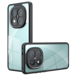 Силиконов гръб Rugged Armor за Xiaomi Redmi Note 14 Pro+ 5G - черна рамка