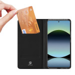 Тънък калъф страничен flip марка DUX DUCIS за Xiaomi Redmi Note 14S – черен - 1 Тънък калъф страничен flip марка DUX DUCIS за Xiaomi Redmi Note 14S – черен - 1