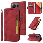 Калъф страничен flip марка BETOPNICE за Xiaomi Redmi Note 14S – винено червен - 3 Калъф страничен flip марка BETOPNICE за Xiaomi Redmi Note 14S – винено червен - 3