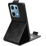 Кожен калъф flip за Xiaomi Redmi Note 14S - черен - 0 Кожен калъф flip за Xiaomi Redmi Note 14S - черен - 0