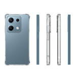 Силиконов гръб с подсилени ръбове за Xiaomi Redmi Note 14S - прозрачен - 2
