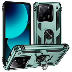 Хибриден гръб със стойка за Xiaomi 13T/13T Pro - зелен