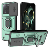 Хибриден гръб със стойка за Xiaomi 13T/13T Pro - зелен
