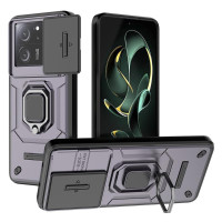 Хибриден гръб със стойка за Xiaomi 13T/13T Pro - лилав