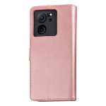 Кожен калъф страничен flip марка AZNS за Xiaomi 13T/13T Pro – розов - 2 Кожен калъф страничен flip марка AZNS за Xiaomi 13T/13T Pro – розов - 2