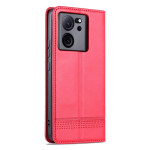 Кожен калъф страничен flip марка AZNS за Xiaomi 13T/13T Pro – червен - 1 Кожен калъф страничен flip марка AZNS за Xiaomi 13T/13T Pro – червен - 1