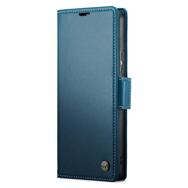 Кожен калъф страничен flip марка CASEME за Xiaomi 13T/13T Pro – син Кожен калъф страничен flip марка CASEME за Xiaomi 13T/13T Pro – син