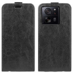 Кожен калъф flip за Xiaomi 13T/13T Pro - черен - 0 Кожен калъф flip за Xiaomi 13T/13T Pro - черен - 0