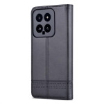 Кожен калъф страничен flip марка AZNS за Xiaomi 14 5G &ndash; черен - 1
