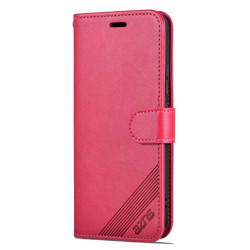 Кожен калъф страничен flip марка AZNS за Xiaomi 14 5G – цвят малина