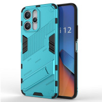Хибриден гръб със стойка марка BIBERCAS за Xiaomi Redmi 12 4G/5G - светло син