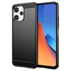 Силиконов гръб Rugged Armor за Xiaomi Redmi 12 4G/5G - черен