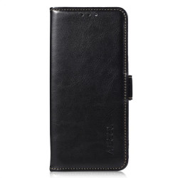 Кожен калъф страничен flip марка ABEEL за Xiaomi Redmi 13C – черен