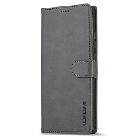 Калъф тип портмоне марка LC.IMEEKE за Xiaomi Redmi 13C - сив