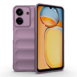 Подсилен силиконов гръб на ленти за Xiaomi Redmi 13C - лилав