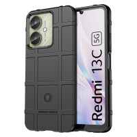 Подсилен силиконов гръб за Xiaomi Redmi 13C - черен