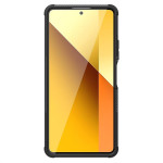 Двупластов гръб със стойка за Xiaomi Redmi Note 13 5G - черен - 2