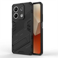 Хибриден гръб със стойка марка BIBERCAS за Xiaomi Redmi Note 13 5G - черен
