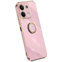 Силиконов гръб със стойка тип пръстен марка XINLI за Xiaomi Redmi Note 13 5G - лилав