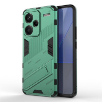 Хибриден гръб със стойка марка BIBERCAS за Xiaomi Redmi Note 13 Pro+ 5G - зелен