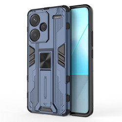 Хибриден гръб със стойка за Xiaomi Redmi Note 13 Pro+ 5G - тъмно син