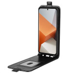 Кожен калъф flip за Xiaomi Redmi Note 13 Pro+ 5G - черен - 0 Кожен калъф flip за Xiaomi Redmi Note 13 Pro+ 5G - черен - 0