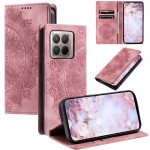 Кожен калъф тип портмоне с мандала за Xiaomi 17T - светло розов - 1 Кожен калъф тип портмоне с мандала за Xiaomi 17T - светло розов - 1
