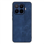 Силиконов гръб с покритие от кожа марка AZNS за Xiaomi 17T - син - 0 Силиконов гръб с покритие от кожа марка AZNS за Xiaomi 17T - син - 0