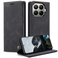 Калъф страничен flip марка CASEME за Xiaomi 17T – черен