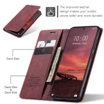 Калъф страничен flip марка CASEME за Xiaomi 17T – винено червен - 2 Калъф страничен flip марка CASEME за Xiaomi 17T – винено червен - 2