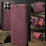 Калъф страничен flip марка CASEME за Xiaomi 17T – винено червен - 0 Калъф страничен flip марка CASEME за Xiaomi 17T – винено червен - 0