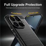 Силиконов гръб Rugged Armor за Xiaomi 17T - черен - 0