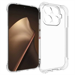 Силиконов гръб с подсилени ръбове за Xiaomi 17T - прозрачен