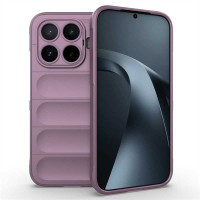 Подсилен силиконов гръб на ленти за Xiaomi 17T - лилав