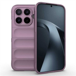 Подсилен силиконов гръб на ленти за Xiaomi 17T - лилав