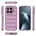 Подсилен силиконов гръб на ленти за Xiaomi 17T - лилав - 0