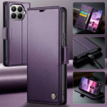 Кожен калъф страничен flip марка CASEME за Xiaomi 17T Pro – лилав - 0 Кожен калъф страничен flip марка CASEME за Xiaomi 17T Pro – лилав - 0