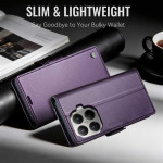 Кожен калъф страничен flip марка CASEME за Xiaomi 17T Pro – лилав - 1 Кожен калъф страничен flip марка CASEME за Xiaomi 17T Pro – лилав - 1
