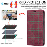 Калъф страничен flip марка BETOPNICE за Xiaomi 17T Pro – винено червен - 3 Калъф страничен flip марка BETOPNICE за Xiaomi 17T Pro – винено червен - 3