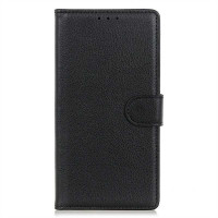 Кожен калъф тип портмоне за Xiaomi 17T Pro - черен